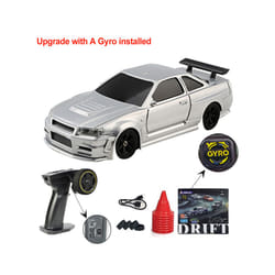 Upgraded Gyro 1/43 RC Drifting Car Racing RTR 4WD High Speed Radio Control Model 2.4G Drift Race Vehicle - 4304 with gyro