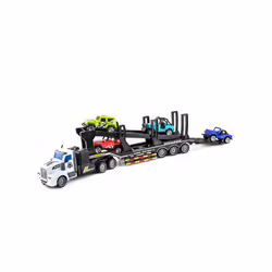 Tractor trailer toy electric remote control car semi-trailer delivery truck oil tank container truck - QH200-7D