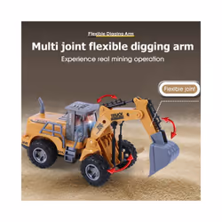 RC Engineering Car Remote Control Excavator RC Model Car Toys Toys Cars Engineering Vehicles Excavator - JNHPMJH74-8D00036