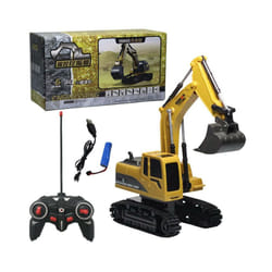 RC Excavator Dumper Car 2.4G Remote Control Engineering Vehicle Crawler Truck Bulldozer Toys for Boys - 6CH Excavators