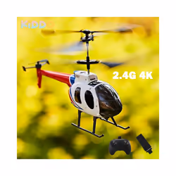 RC Helicopter Military 4CH LED Lights 4K Camera Altitude Hold Remote Control Helicopter For Adults Birthday - green no camera