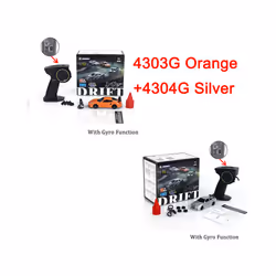 2.4G 15Km/h RC Drift Car Toys 1/43 High-Speed Remote Control Upgraded Gyro Mini Model Vehicle Electric - 4303G-4304G