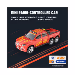 New RC Car MINI Alloy 1/64 Remote Control Car Convenient to Carry 60 Minutes of Work Time Children's - 8801B