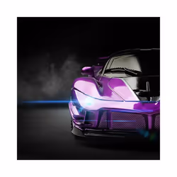 Rc Car Fast with Led Light 2.4g Radio Remote Control Sports Cars Stunt High-Speed Drift Racing Electric - X