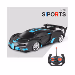Rc Car Fast with Led Light 2.4g Radio Remote Control Sports Cars Stunt High-Speed Drift Racing Electric - K