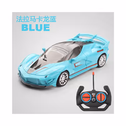 Rc Car Fast with Led Light 2.4g Radio Remote Control Sports Cars Stunt High-Speed Drift Racing Electric - Q