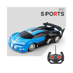 Rc Car Fast with Led Light 2.4g Radio Remote Control Sports Cars Stunt High-Speed Drift Racing Electric - M