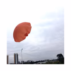 RC Model Parachute 12-15KG UAV Parachute Skywalker Gemini Starbelt Guidance Parachute Quality Nippon - Orange 6-8KG