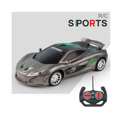 Rc Car Fast with Led Light 2.4g Radio Remote Control Sports Cars Stunt High-Speed Drift Racing Electric - N