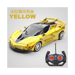 Rc Car Fast with Led Light 2.4g Radio Remote Control Sports Cars Stunt High-Speed Drift Racing Electric - W