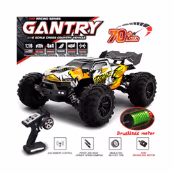 16102PRO Brushless 4WD RC Cars For Adultsï¼1:16 Fast RC Cars With  High-Speed Remote Control Car, All - 16101PRO 70KM-H Box