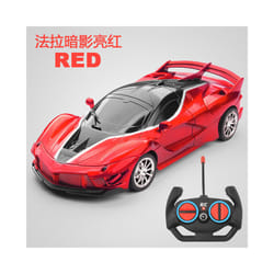 Rc Car Fast with Led Light 2.4g Radio Remote Control Sports Cars Stunt High-Speed Drift Racing Electric - T