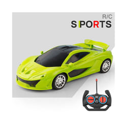 Rc Car Fast with Led Light 2.4g Radio Remote Control Sports Cars Stunt High-Speed Drift Racing Electric - O
