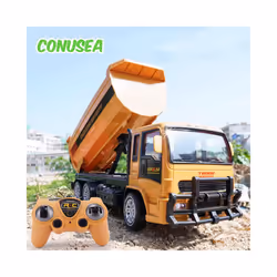 RC Truck Dumper Car 2.4G Remote Control Engineering Vehicle Cars Trucks tractor Toys for Boys Kids Children - RC TRUCK