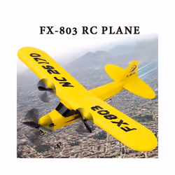 FX803 RC Plane 2.4G 2CH EPP Foam Remote control Airplane Super Glider Aircraft Outdoor Plane Toys for - Red W 1 battery
