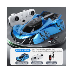 Light Chasing Wall Climbing Car Infrared Sensor Remote Control Car Wall Car Four-wheel Drive Toy Racing - 0045rlr-751