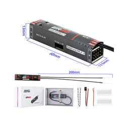 Radiomaster 2.4GHz ELRS PWM Receiver V 8CH ExpressLRS RX For RC Fixed Wing Aircraft Car - ER8G