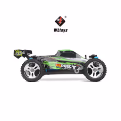 WLtoys A959 A959-A 1:18 4WD RC Racing Car 35KM/H 2.4G Remote Control Drift High Speed Off Road Vehicle - WL-A959A-B2