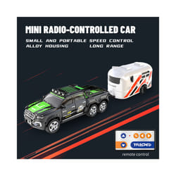 New RC Car MINI Alloy 1/64 Remote Control Car Convenient to Carry 60 Minutes of Work Time Children's - C-8801A