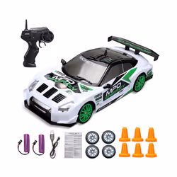 2.4G High speed Drift Rc Car 4WD Toy Remote Control AE86 Model GTR Vehicle Car RC Racing Cars Toy for - Bugatti-2B