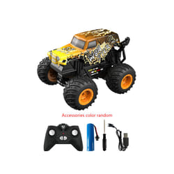 2.4G Remote Control Stunt Dance Car RC Drift Car High Speed Rocking Spray Remote Control Cars Off-road - T200orange00185
