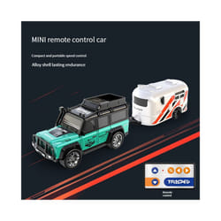RC Cars 2.4G 5-Channel 1:64 Alloy Mini Remote Control SUV Drifts Electric Off-road Racing Buggy Vehicle - C-6601B white box
