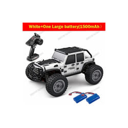 50 or 80KM/H Rc Cars 1/16 Off Drift Road 4WD with LED 2.4G Waterproof Remote Control Monster Truck for - 16103-White-2B