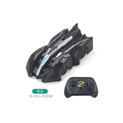 Children Climbing Remote Control Cars Cool Dependence On Wall Racing Toy Cars Little Boy Gifts - Black