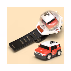 Remote Control Car C19 Wireless Watch Car Mini Alloy Racing Children Boys and Girls Electric Toy Car - C17 Red