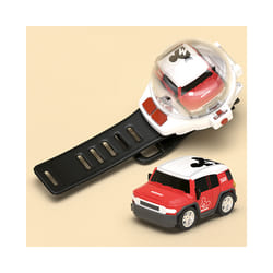 Remote Control Car C19 Wireless Watch Car Mini Alloy Racing Children Boys and Girls Electric Toy Car - C17 Red