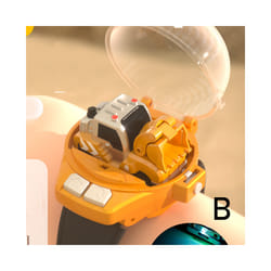 Remote Control Car C19 Wireless Watch Car Mini Alloy Racing Children Boys and Girls Electric Toy Car - C19 Bulldozer B