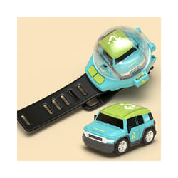 Remote Control Car C19 Wireless Watch Car Mini Alloy Racing Children Boys and Girls Electric Toy Car - C17 Green