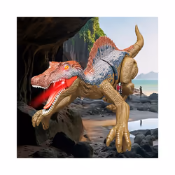 Remote Control Dinosaur Toys, Walking Dino with Light and Sound Velociraptor Tyrannosaurus Rex Spinosaurus - SM017