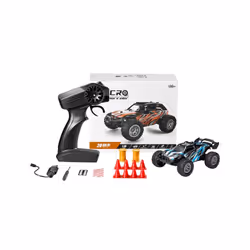 2.4G  High Speed 20 Km/H  4 Channels RC Car Drift Climbing Racing Model Electric Toys  Off-Road Racing - Blue