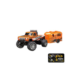 Mobile App Controlable 1:64 Metal Alloy Proportional Remote Control Car Christmas Gift 2.4GHz Mini RC - Orange
