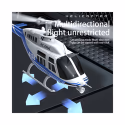 RC ERA C138 1:36 Remote Control Simulation RC Bell 206 Helicopter Altitude Hold 2.4g Genuine 6axis Gyro - RC C138ZC RED 1B