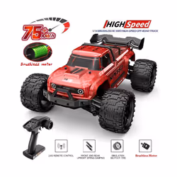 KF18 1:14 4WD RC Car Off-Road Racing High Speed Brushless Motor 2.4G Remote Control Cars Truck 75km/H - KF18 2S 65KM