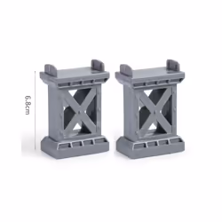 Wooden Railway Track Beech Wood Track Accessories Fit for All Kinds of Thomos Trains for Biro Wood Tracks - Wooden track 2pc  ...