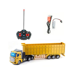 1/48 Rc Truck Heavy-Duty Toy Cars Trucks Remote Control Semi-Trailer Construction Electric Truck Big - Gift Box