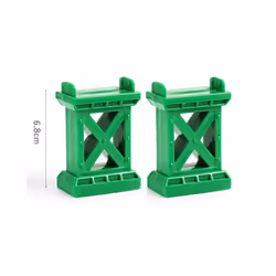 Wooden Railway Track Beech Wood Track Accessories Fit for All Kinds of Thomos Trains for Biro Wood Tracks - Wooden track 2pc  ...