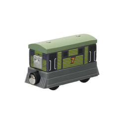 Thomas and Friends Wooden Pocket Toy Train Model Toy Molley Gold Diesel Lady Toby Rail Train Toys For - 20