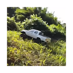 New WPL C64-1 RC CAR 1/16 2.4G Full Scale 4WD Climbing Car Off Road Vehicle C64 Pickup Truck Remote - C64-1 Red
