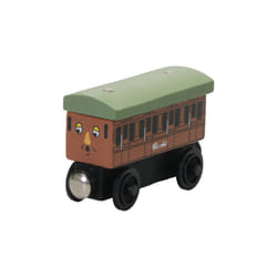 Thomas and Friends Wooden Pocket Toy Train Model Toy Molley Gold Diesel Lady Toby Rail Train Toys For - 34