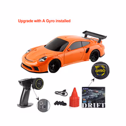 Upgraded Gyro 1/43 RC Drifting Car Racing RTR 4WD High Speed Radio Control Model 2.4G Drift Race Vehicle - 4303 with gyro