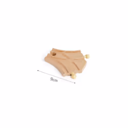 Wooden Railway Track Beech Wood Track Accessories Fit for All Kinds of Thomos Trains for Biro Wood Tracks - Wooden track 1pc  ...