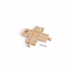 Wooden Railway Track Beech Wood Track Accessories Fit for All Kinds of Thomos Trains for Biro Wood Tracks - Wooden track 1pc A5