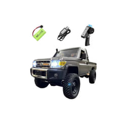 WPL MN82 C64-1 RC car araba 1/16 2.4G Full Scale 4WD Adults Climbing Car Off Road Vehicle C24 Pickup - MN82 Silvery
