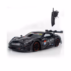 RC Car For GTR/Lexus 2.4G Drift Racing Car 4WD Championship Off-Road Radio Remote Control Vehicle Electronic - blue