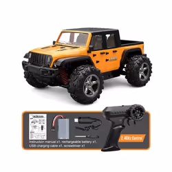 C8819 1: 20 Full Scale High Speed Remote Control RC Racing 4WD Climbing Remote Control Children Toy - C8819 yellow