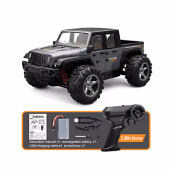 C8819 1: 20 Full Scale High Speed Remote Control RC Racing 4WD Climbing Remote Control Children Toy - C8819 grey